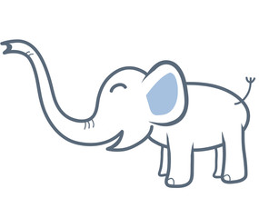 Vector elephant