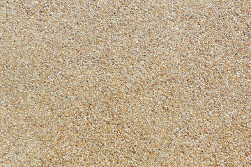 Rough gravel floor