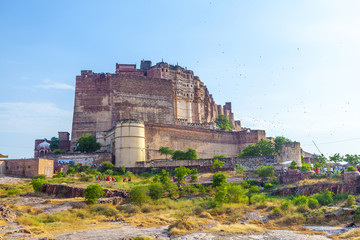 meherangarh fort - jodhpur - india