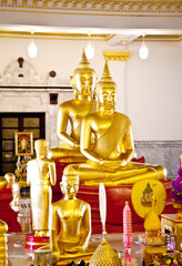buddha statue in thai temple,Chachengsao Thailand