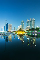 Fototapeta premium Bangkok cityscape