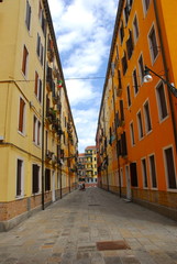 Obraz premium immeubles colorés du campo ghetto nuovo