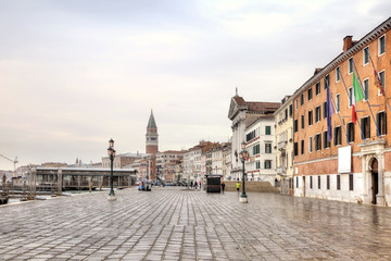 Riva degli Schiavoni. Embankment. Venice