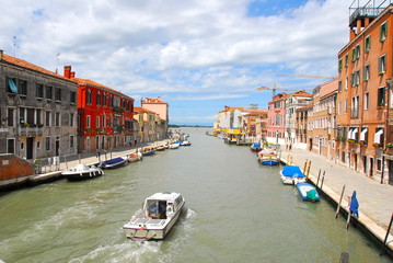 Fototapeta premium Canal du Cannareggio à Venise