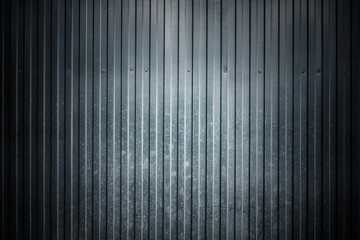 metallic wall