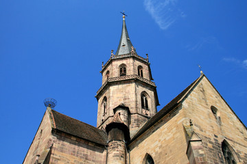 Fototapeta na wymiar Kościół Soultz
