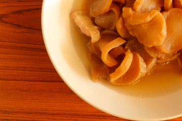 Chinese food turnip