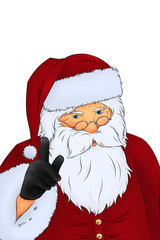Merry Christmas Santa Claus Weihnachtsmann