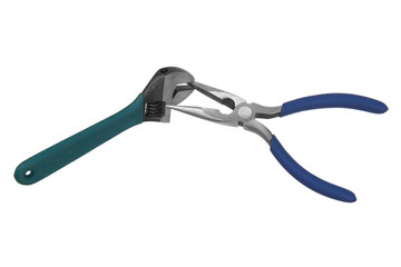 Pliers and wrench