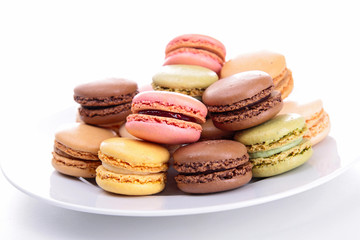 assortment of macaroons