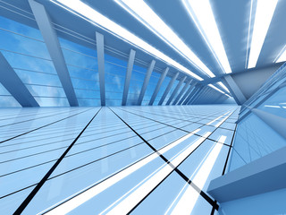 Obraz premium Flughafen Architektur