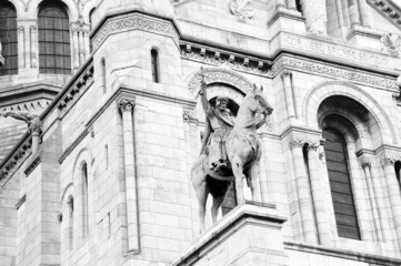 Sacre coeur Cathedral - Paris, detail