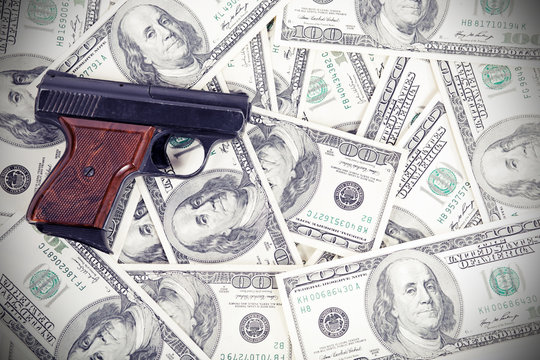 gun on the money