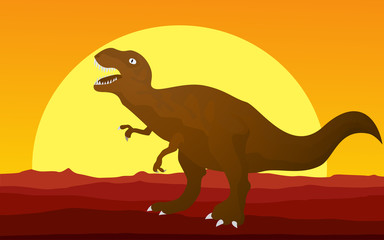 Dinosaur background 1