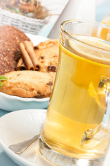 fresh healthy breakfast