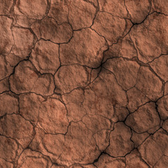 Surface of dried lake seamless background
