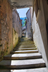 Alleyway. Maratea. Basilicata. Italy.