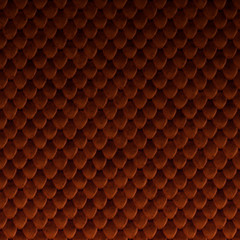 Red dragon scale seamless background or texture