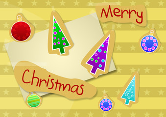 Merry Christmas vector