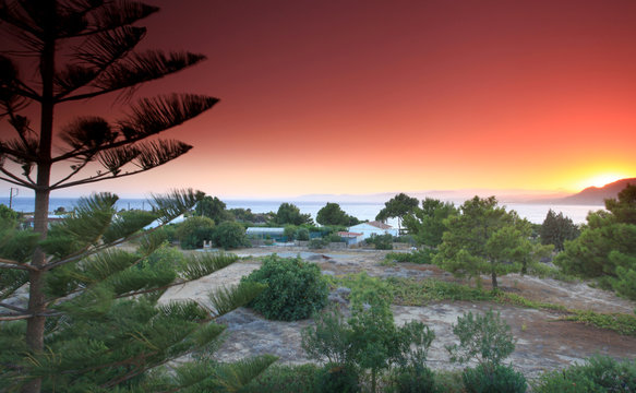Sunset ii Pefkos