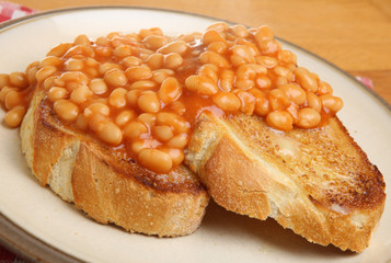 Baked Beans on Toast