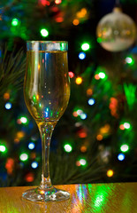 Glass of champagne