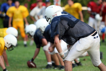Pro American Football Scrimmage