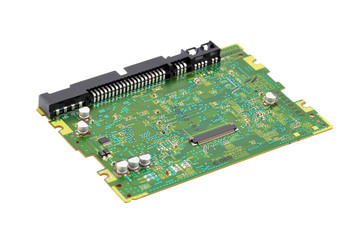 Printed computer circuit board from hard drive