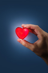 Obraz premium Heart of Glass