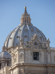 Fototapeta na wymiar Rzym, Bazylika św Peter (zobacz)