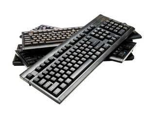 Black keyboards