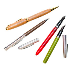 Fototapeta premium Four assorted pens