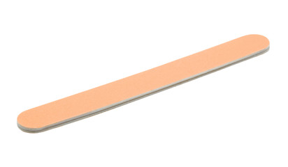 Orange nail file