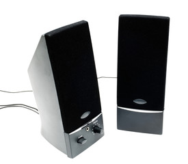 Obraz premium Two speakers
