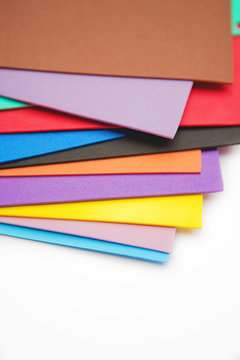 colorful foam sheets