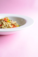 Vegetarischer Nudelsalat