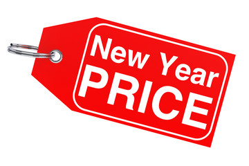 New Year price tag