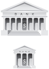 Fototapeta premium Bank symbol and icon