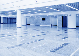 modern hall inside office center