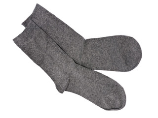 Graue Socken