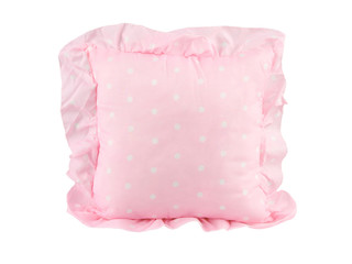 A cute pink cushion for home decoration