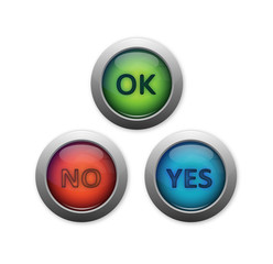 Yes No Button