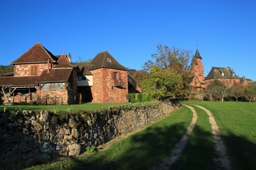 Fototapeta premium Collonges-la-rouge.(Corrèze)