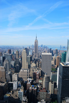 Empire State Building et Manhattan