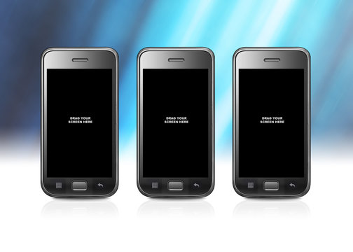 Smartphone blue