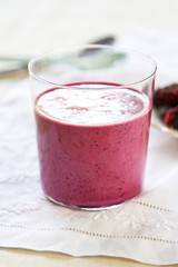Mulberry smoothie
