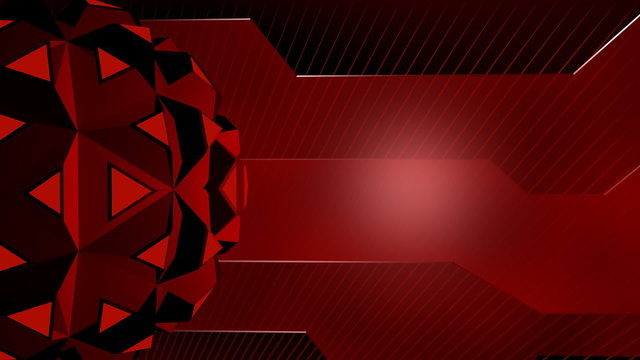Futuristic Shapes Abstract Video Background