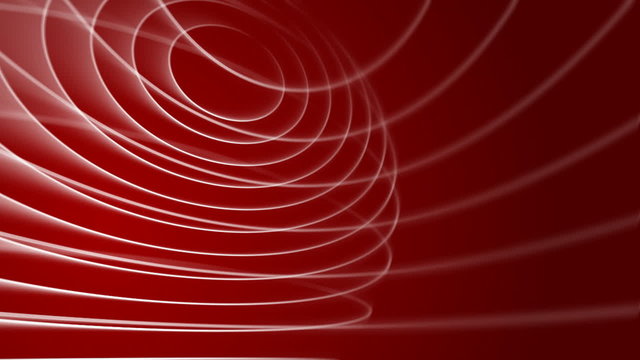 Glowing Lines Red Abstract Video Background