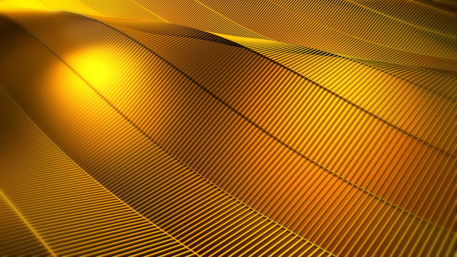 Gold Waving Video Background