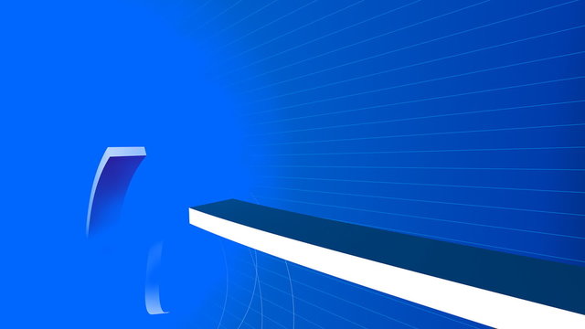 Blue Abstract Video Background